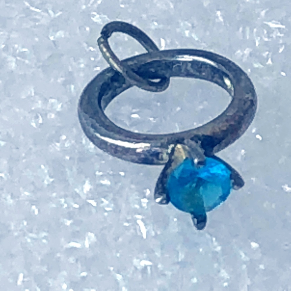 vintage sterling silver 925 ring charm